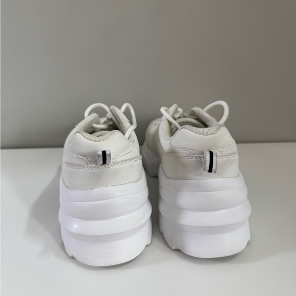 Disney Mickey & Minnie Mouse Chunky White Sneakers - Picture 3 of 5